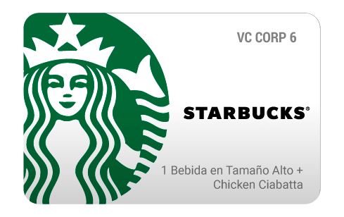 Gift Card Starbucks